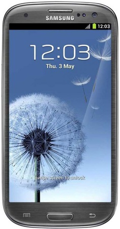 Смартфон Samsung Galaxy S3 GT-I9300 16Gb Titanium grey - Иваново